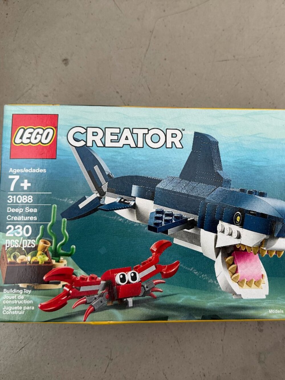 LEGO Creator 3-in-1 "Deep Sea Creatures" (230 Pieces)